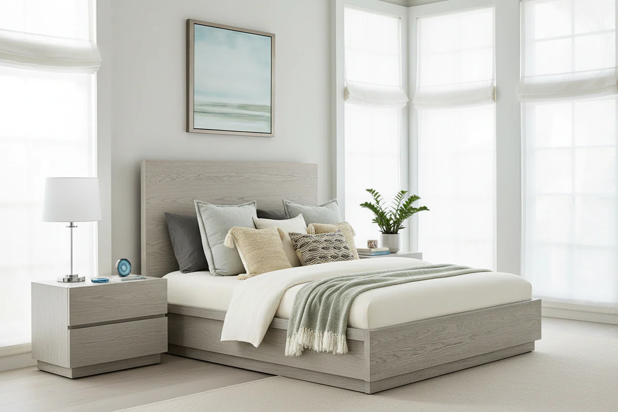 Abbey Modern Platform Bed - Image 6