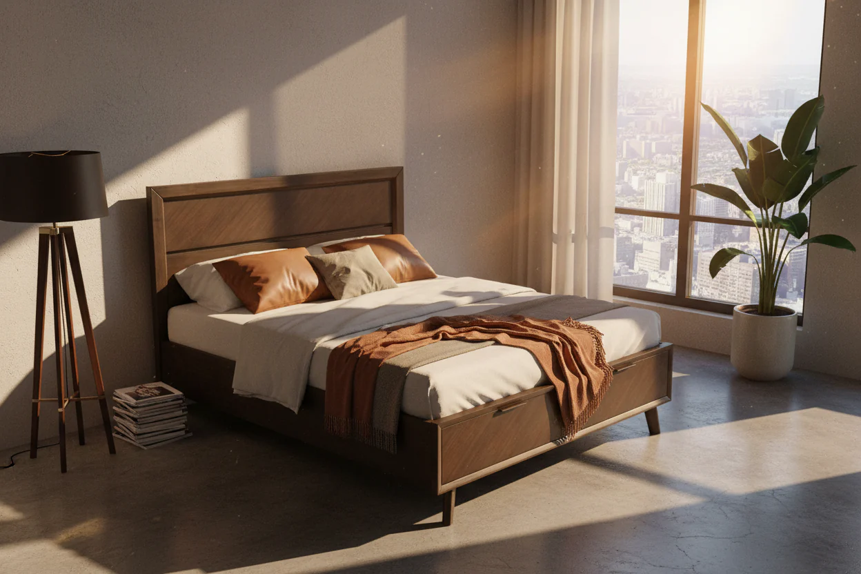 Acacia Harmony Bed - Image 5