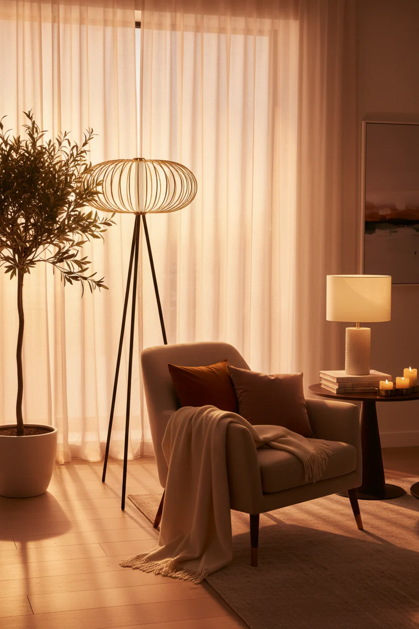 Aether Wire Cage Floor Lamp - Image 3