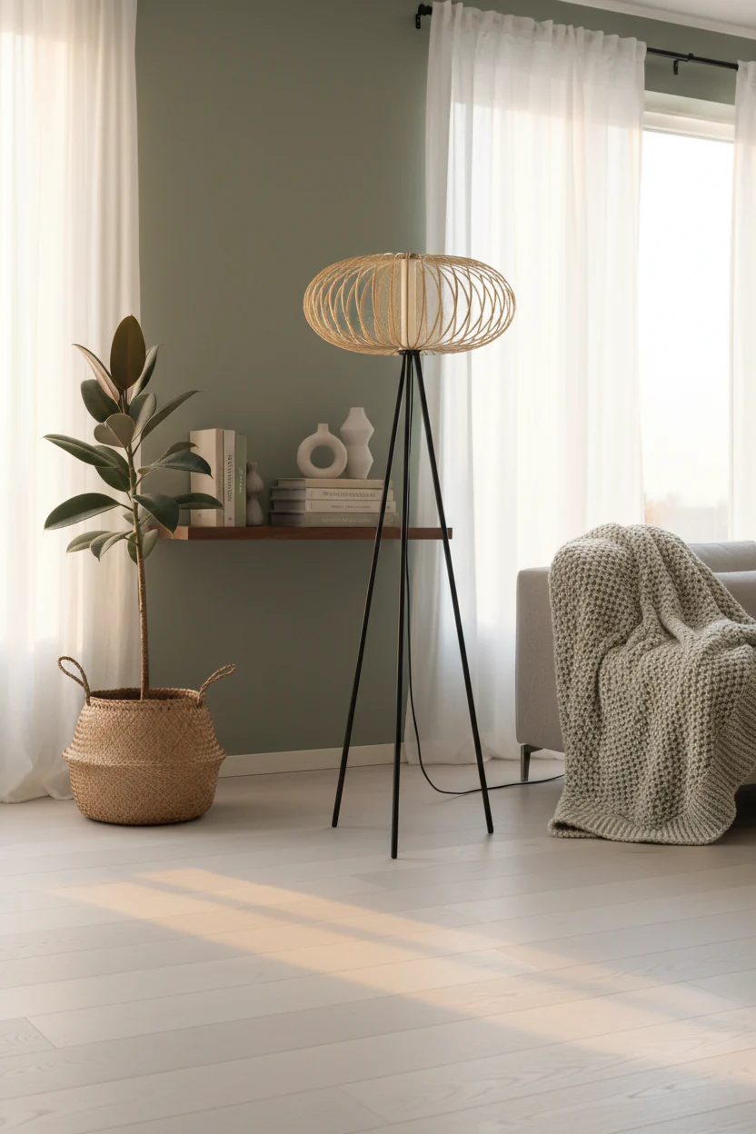 Aether Wire Cage Floor Lamp - Image 5