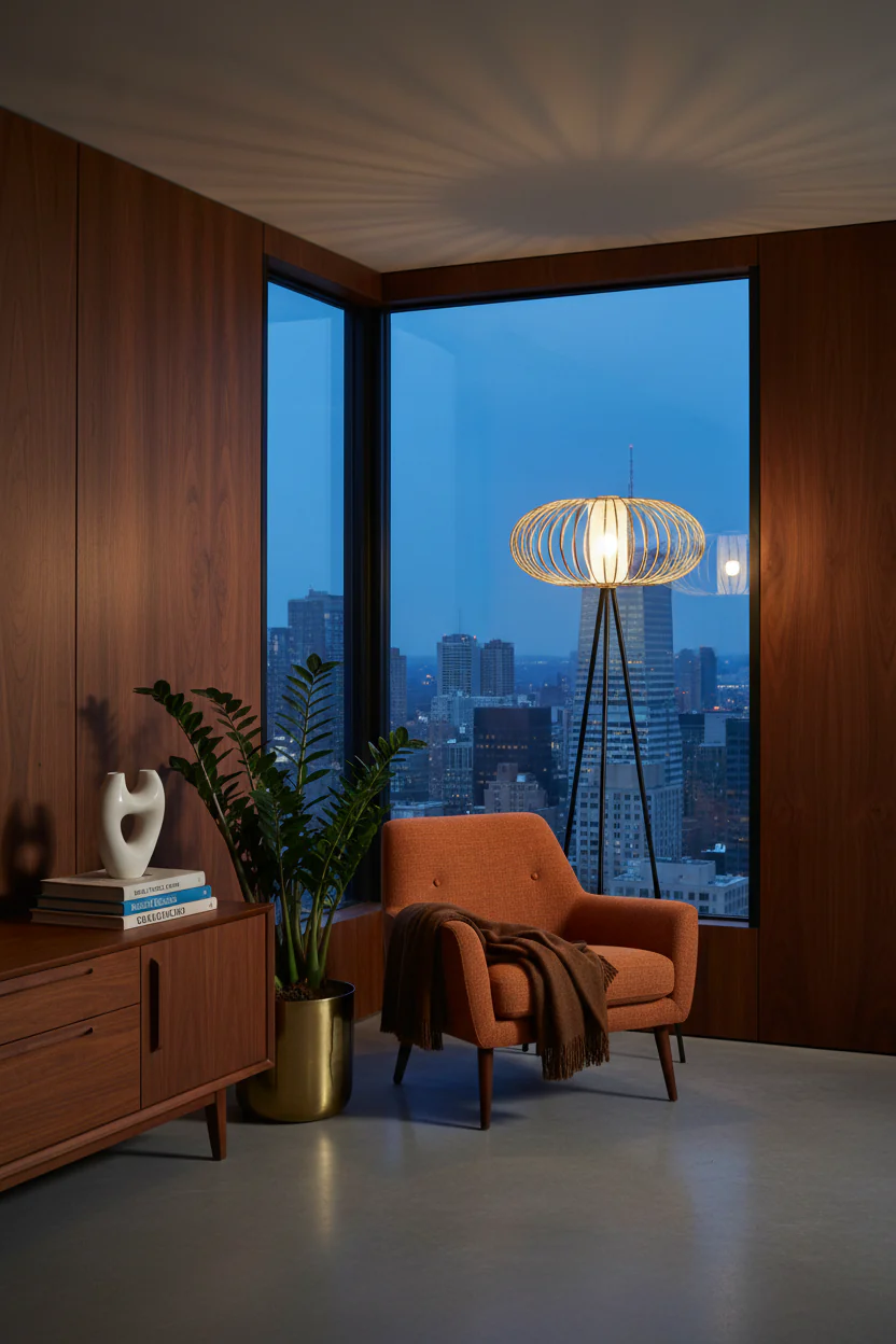 Aether Wire Cage Floor Lamp - Image 6
