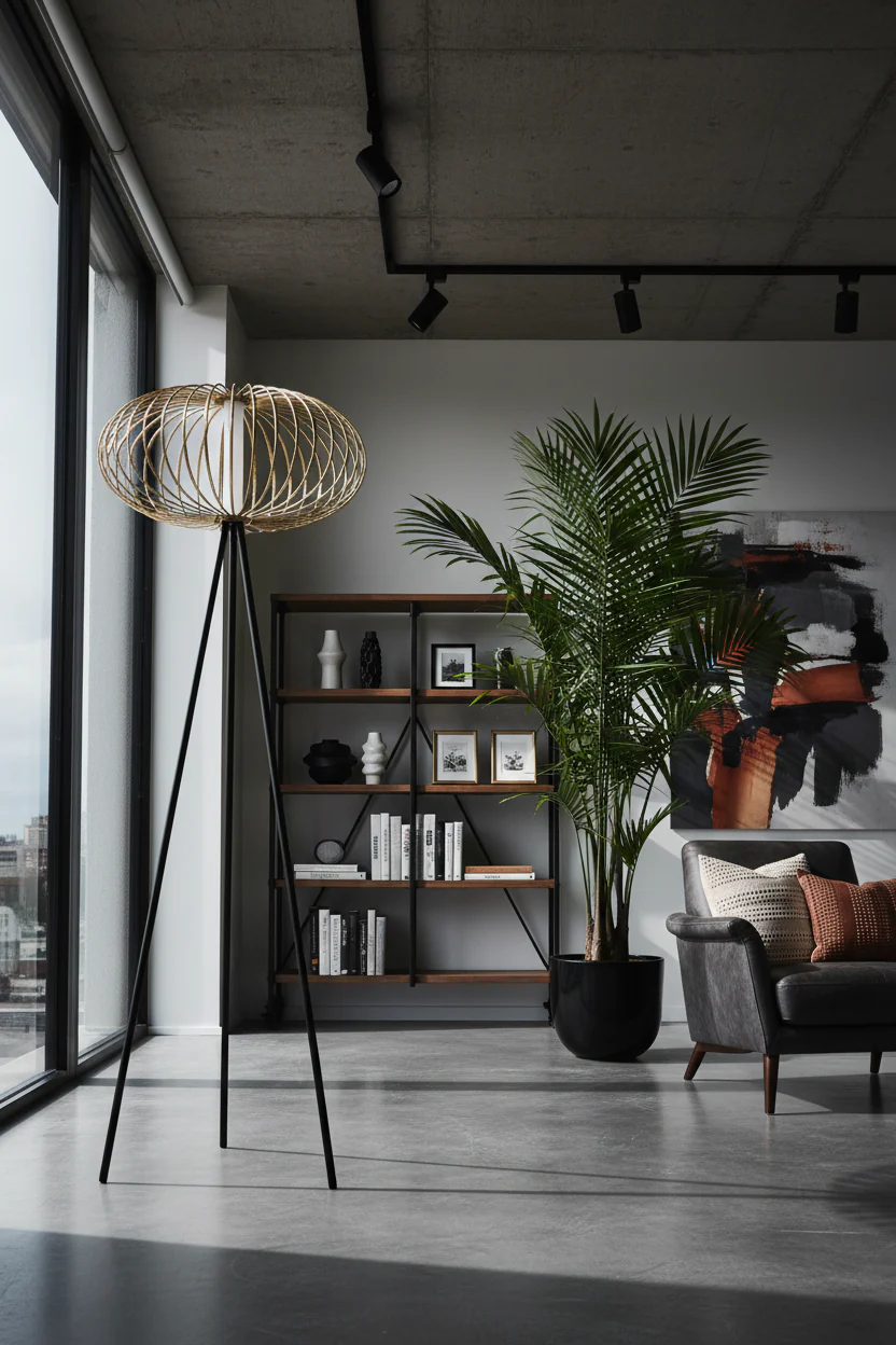 Aether Wire Cage Floor Lamp - Image 7