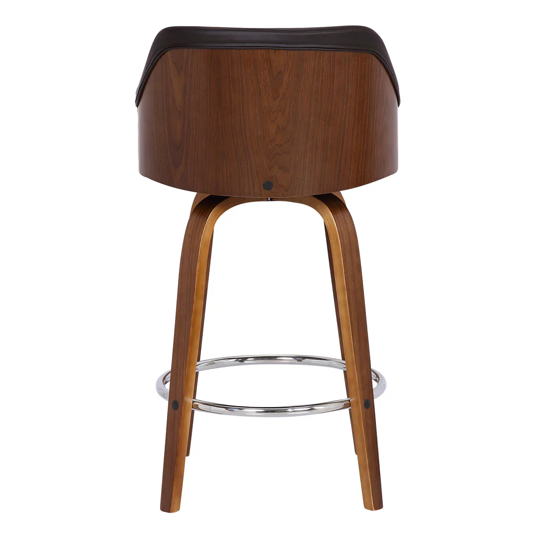 Alec Luxe Swivel Bar Stool - Image 3