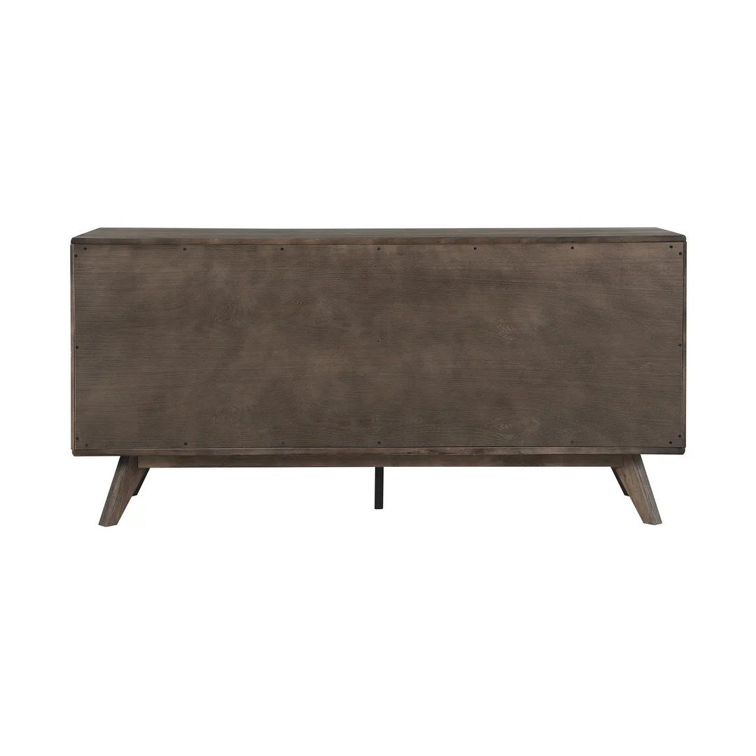 Alton Mid-Century Modern Oak Dresser - Image 6