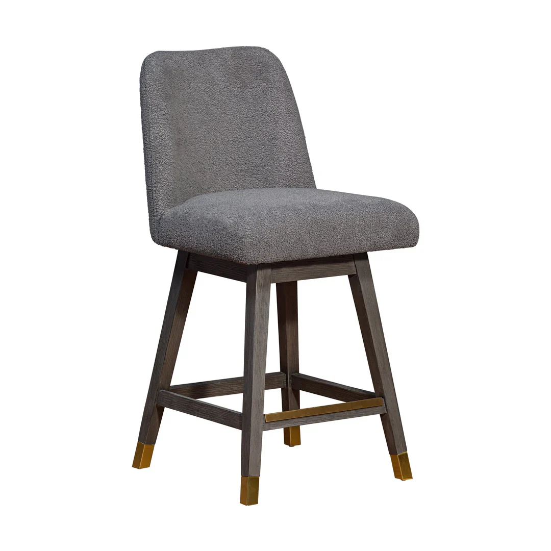 Amelia Modern Upholstered Counter Stool - Image 10