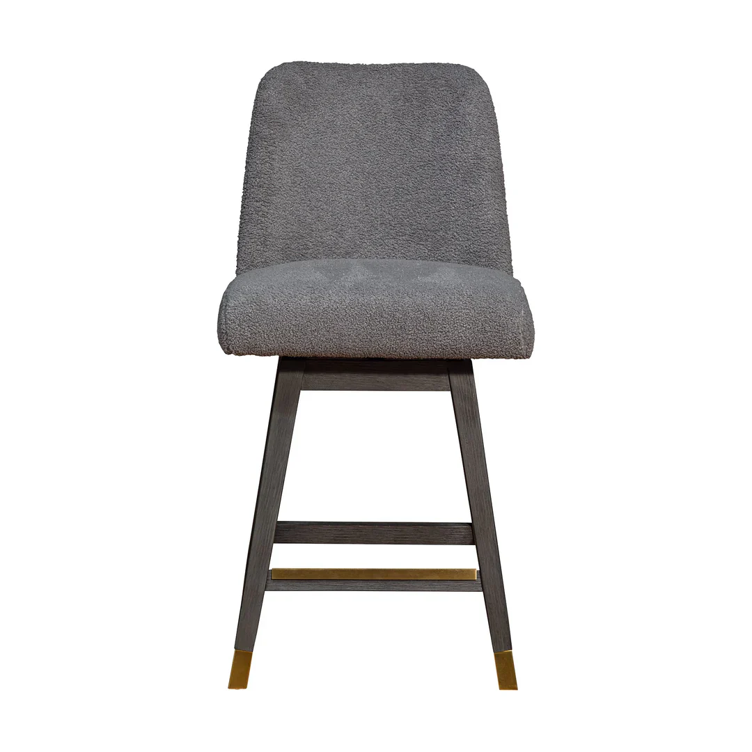 Amelia Modern Upholstered Counter Stool - Image 11