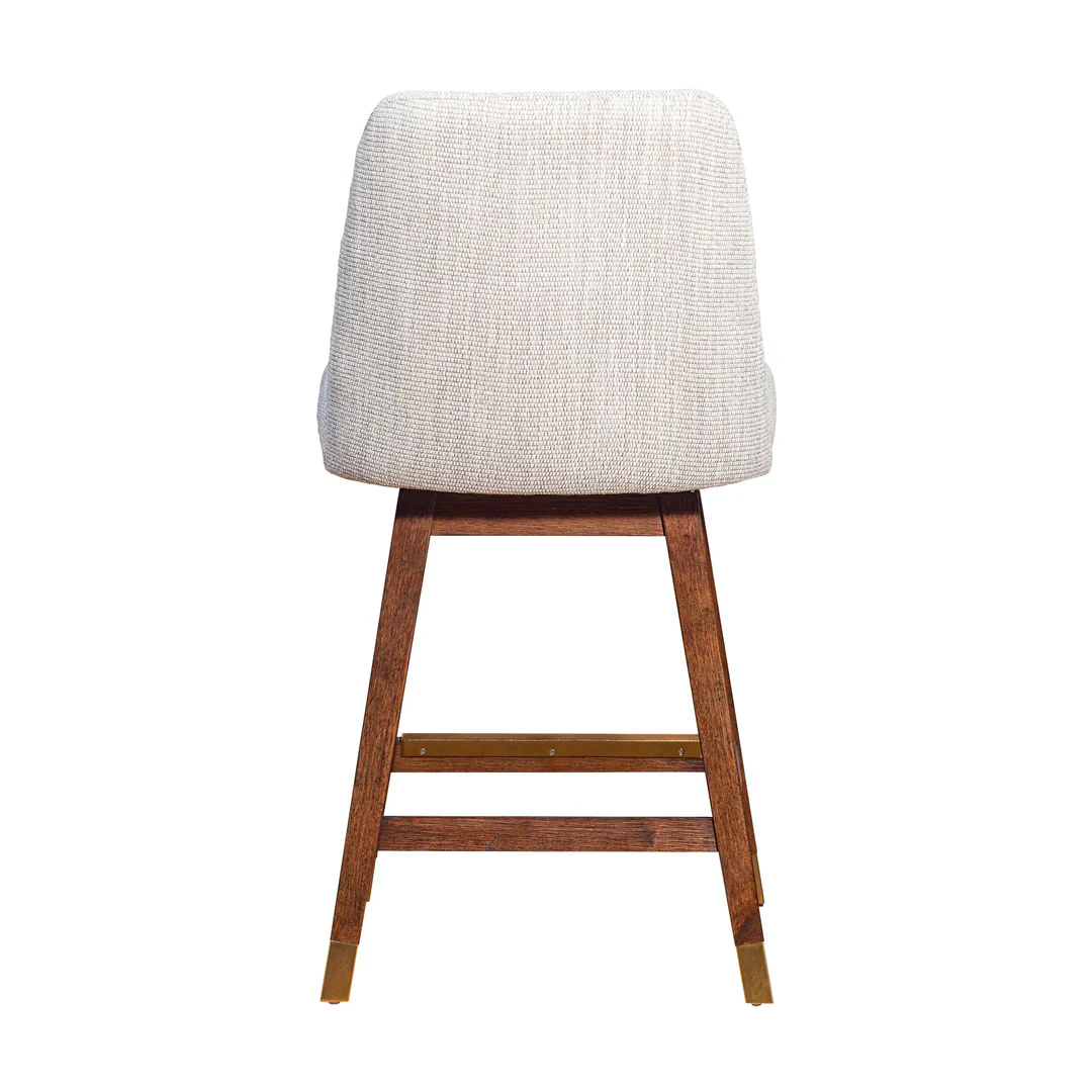 Amelia Modern Upholstered Counter Stool - Image 7