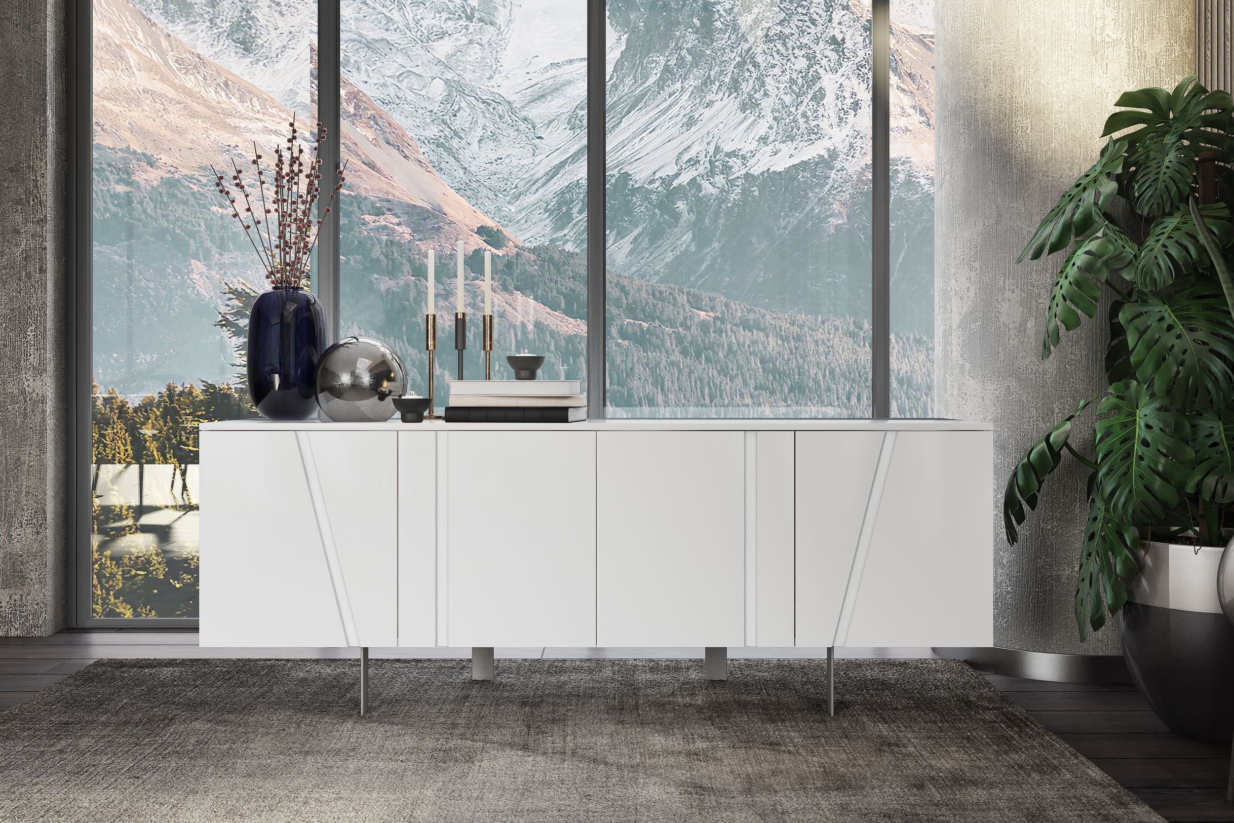 Angular White Buffet - Image 5