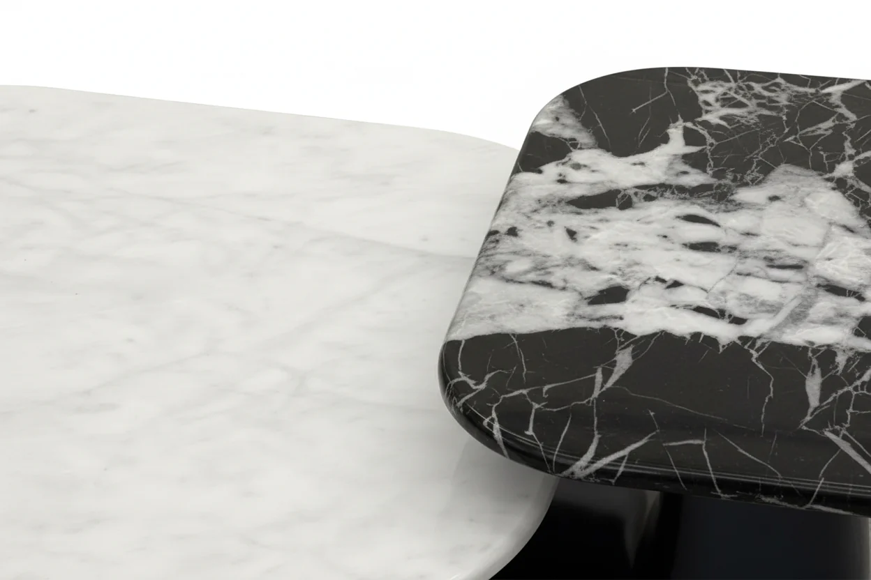 Aria Marble Coffee Table - Image 9