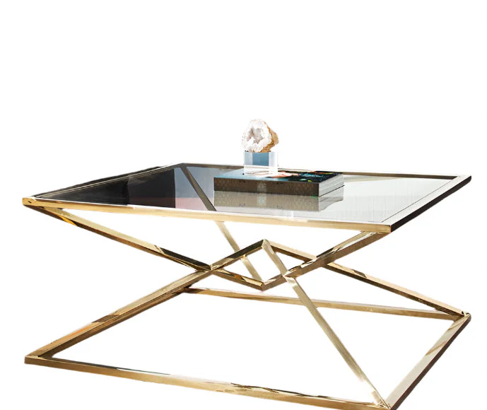 Aria Modern Geometric Coffee Table - Image 13