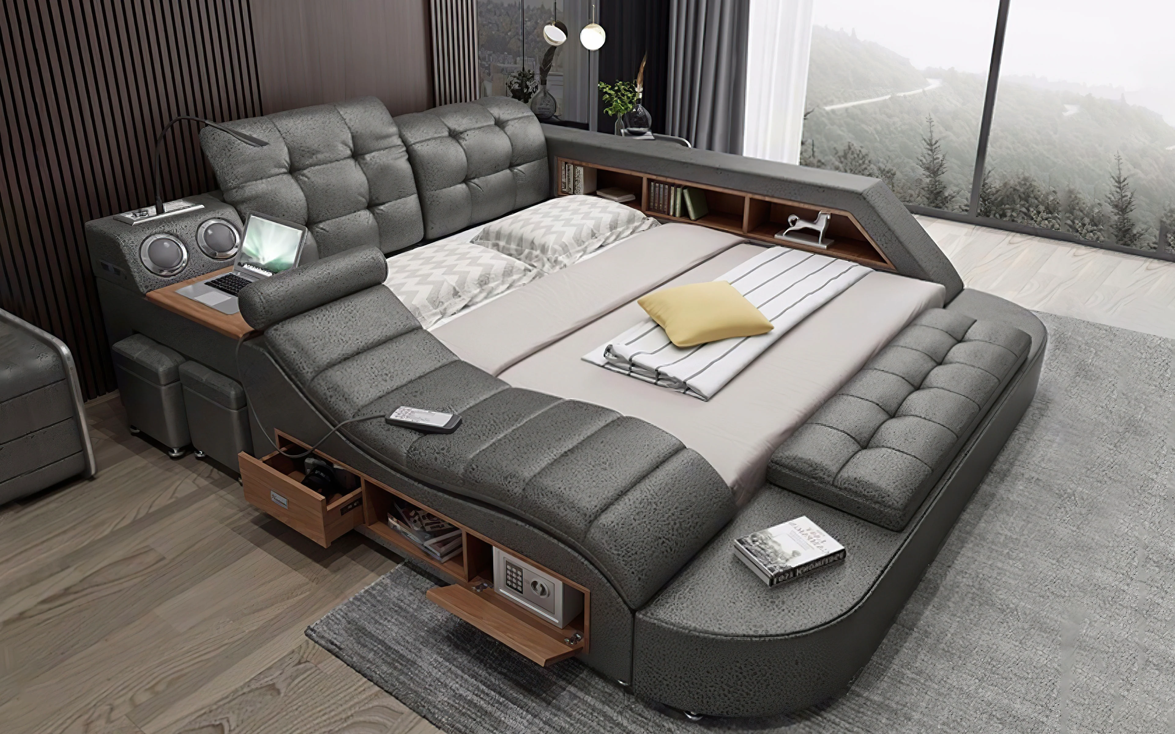 Ariana Multifunctional Smart Bed - Image 14