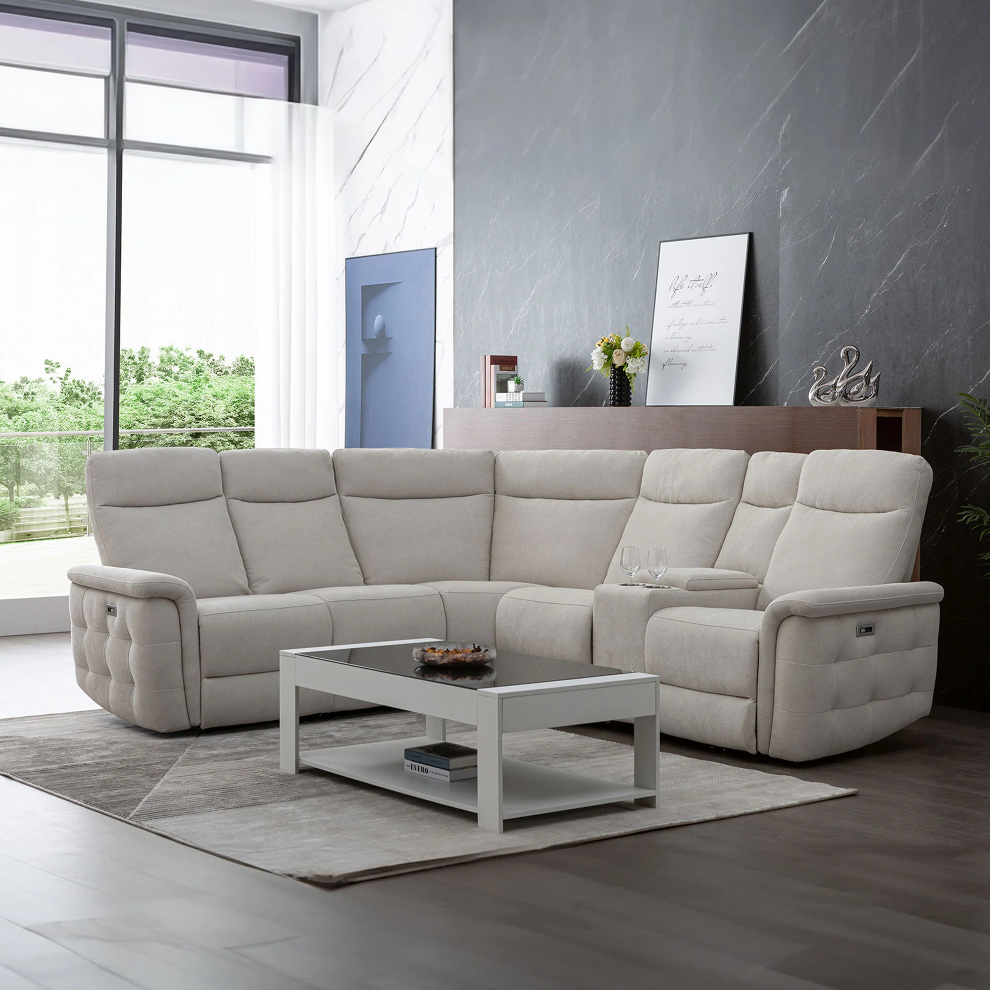 Aristona Motion Reclining Sectional - Image 3