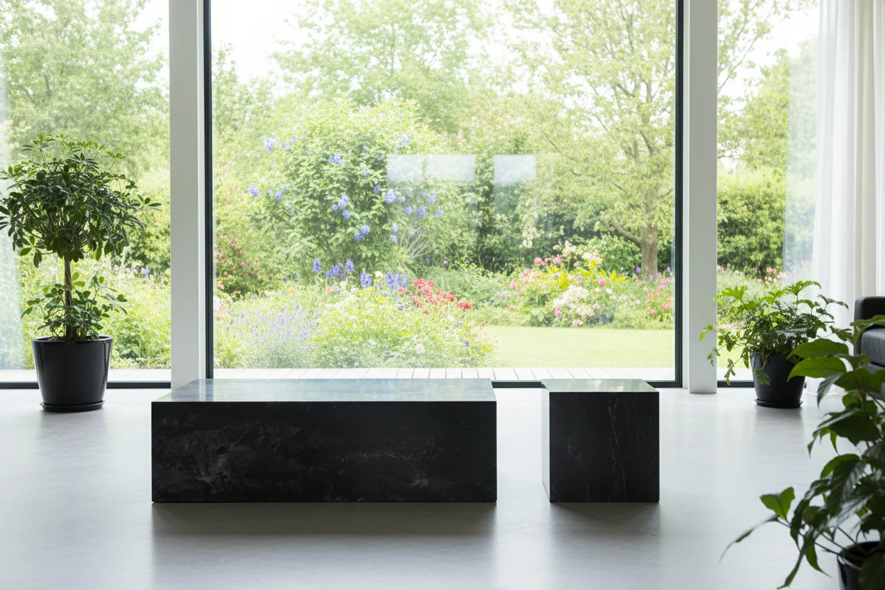 Ark Marble Coffee Table / End Table - Image 10