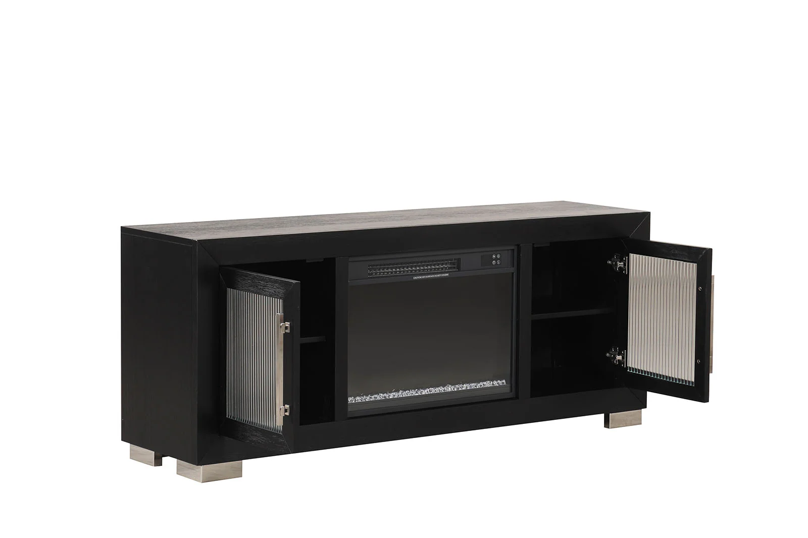 Ashbourne TV Stand w/ Fireplace - Image 4