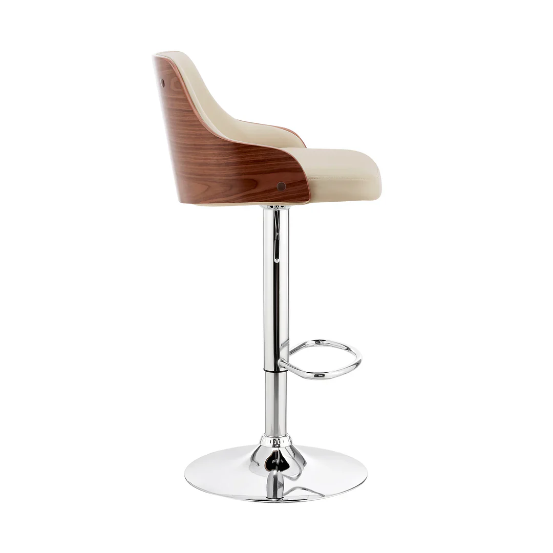 Asher Adjustable Swivel Bar Stool - Image 3