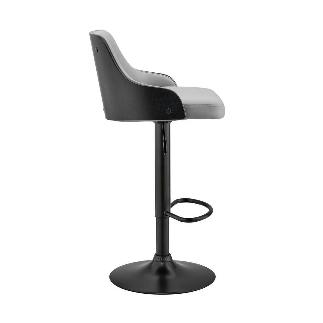 Asher Adjustable Swivel Bar Stool - Image 7