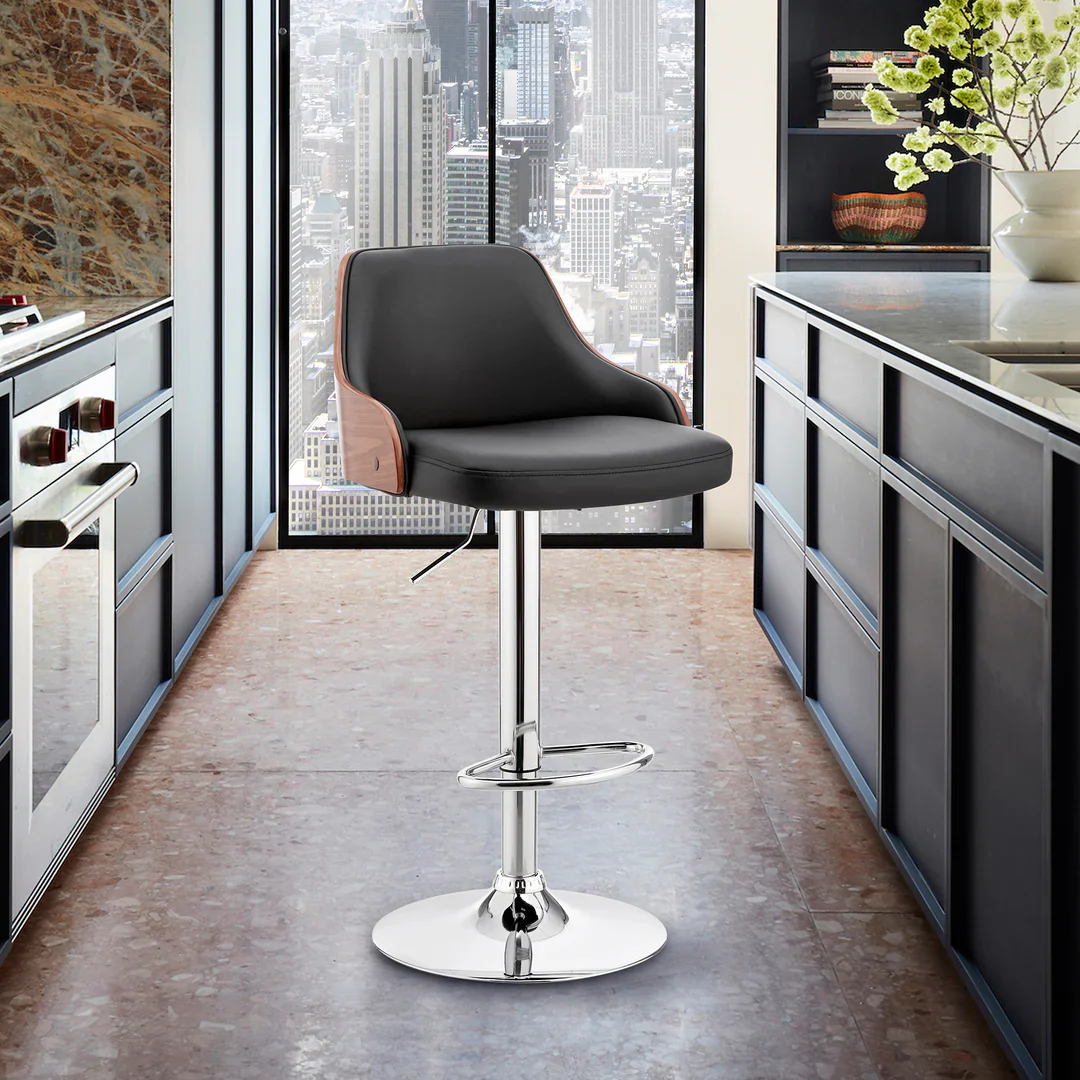 Asher Adjustable Swivel Bar Stool - Image 9