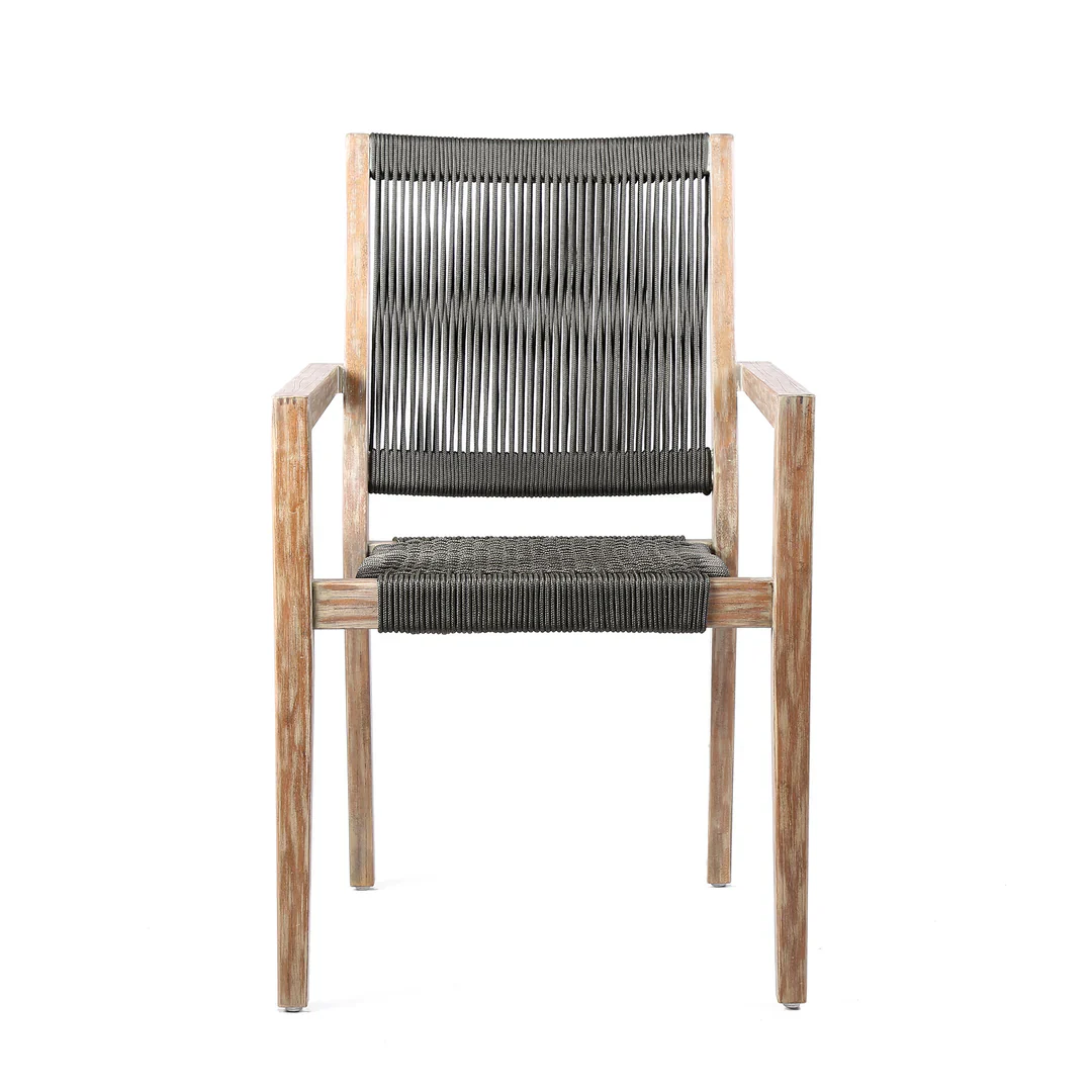 Aspen Rope Outdoor Armchairs (Set Of 2) - Image 3