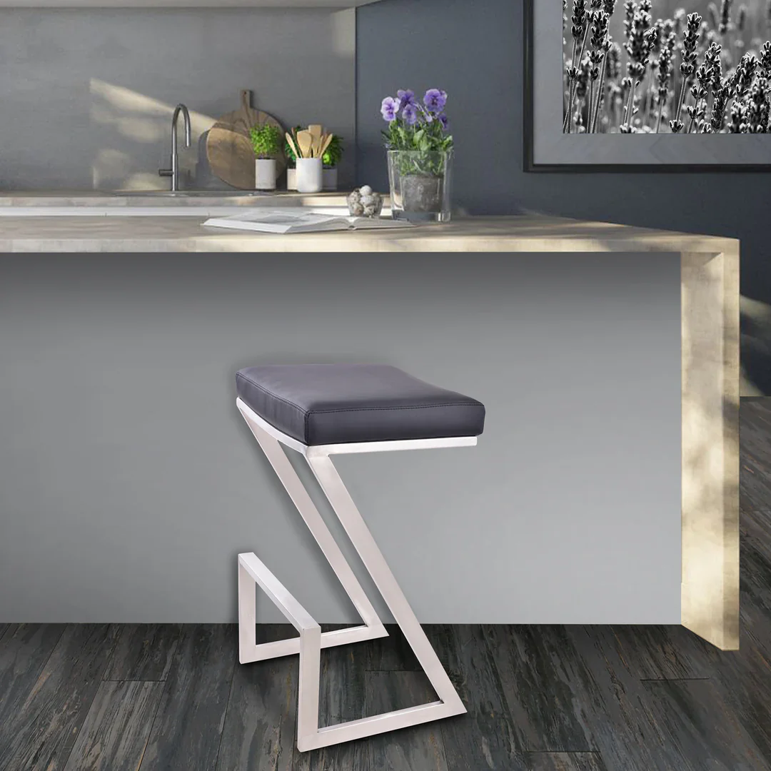 Atlantis Modern Z-Shaped CounterStool - Image 5