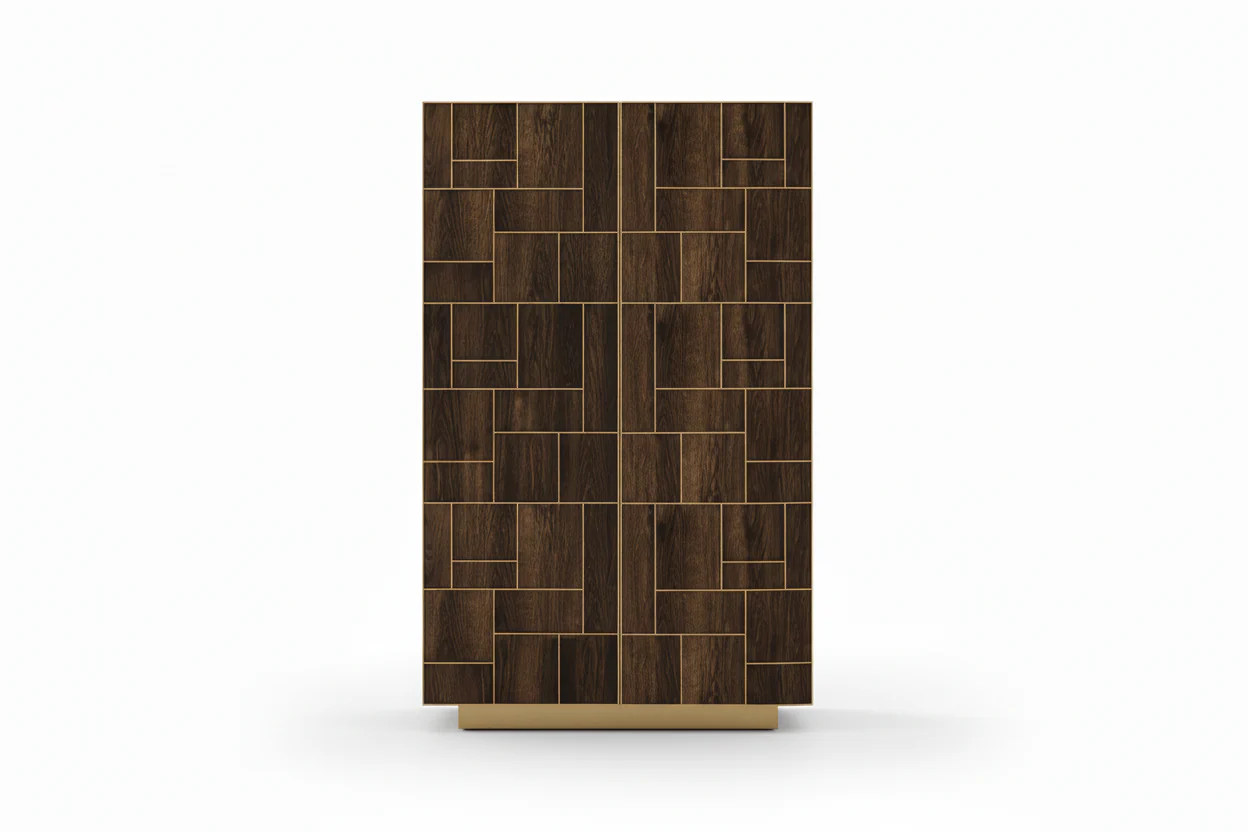 Auer Wine Rack Cabinet