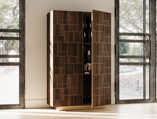 Auer Wine Rack Cabinet - Image 2