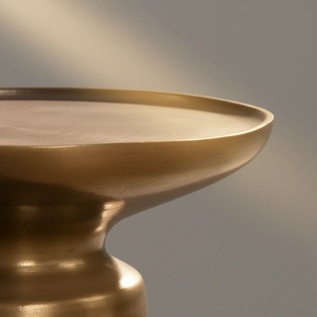 Aura Brass Accent Table - Image 10