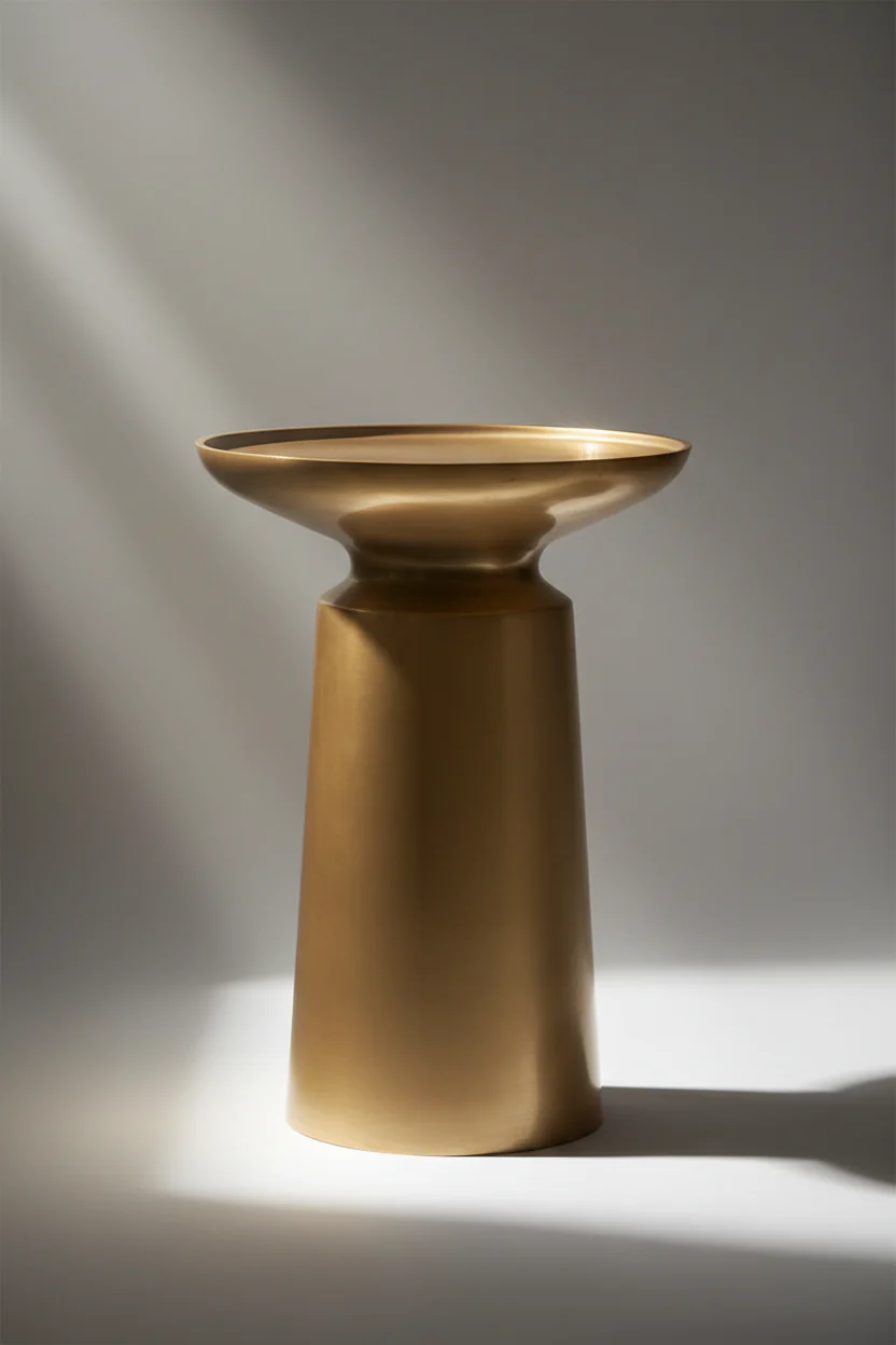 Aura Brass Accent Table - Image 2
