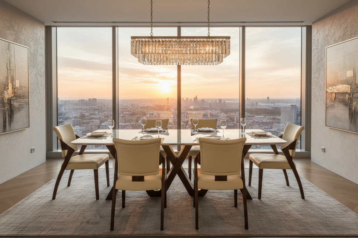 Aurelia Sculptural Dining Table - Image 2