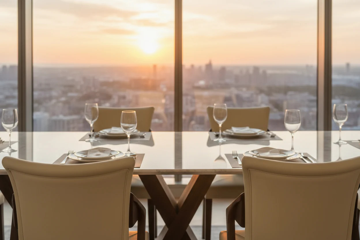 Aurelia Sculptural Dining Table - Image 3