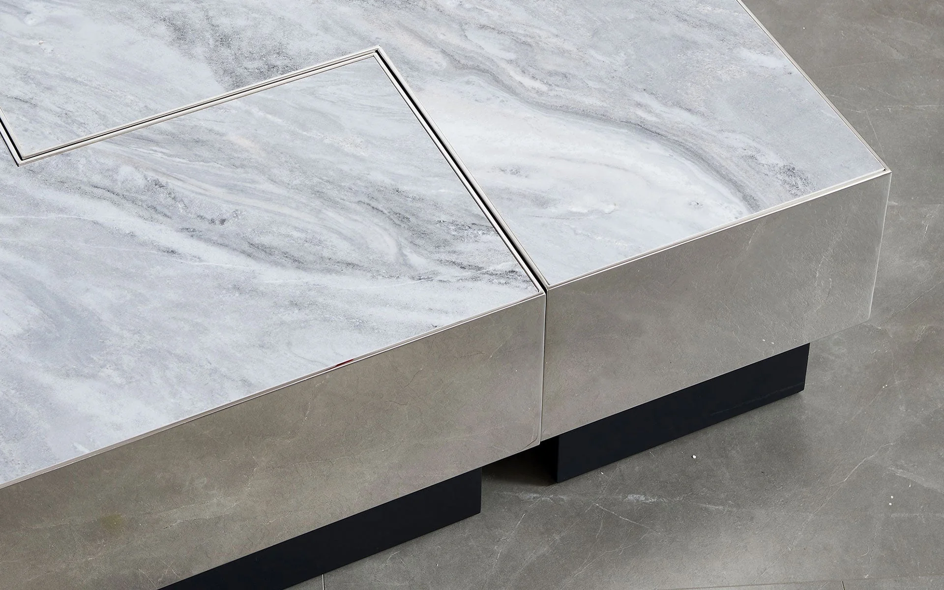 Aurelia Sintered Stone Rectangle Coffee Table - Image 13