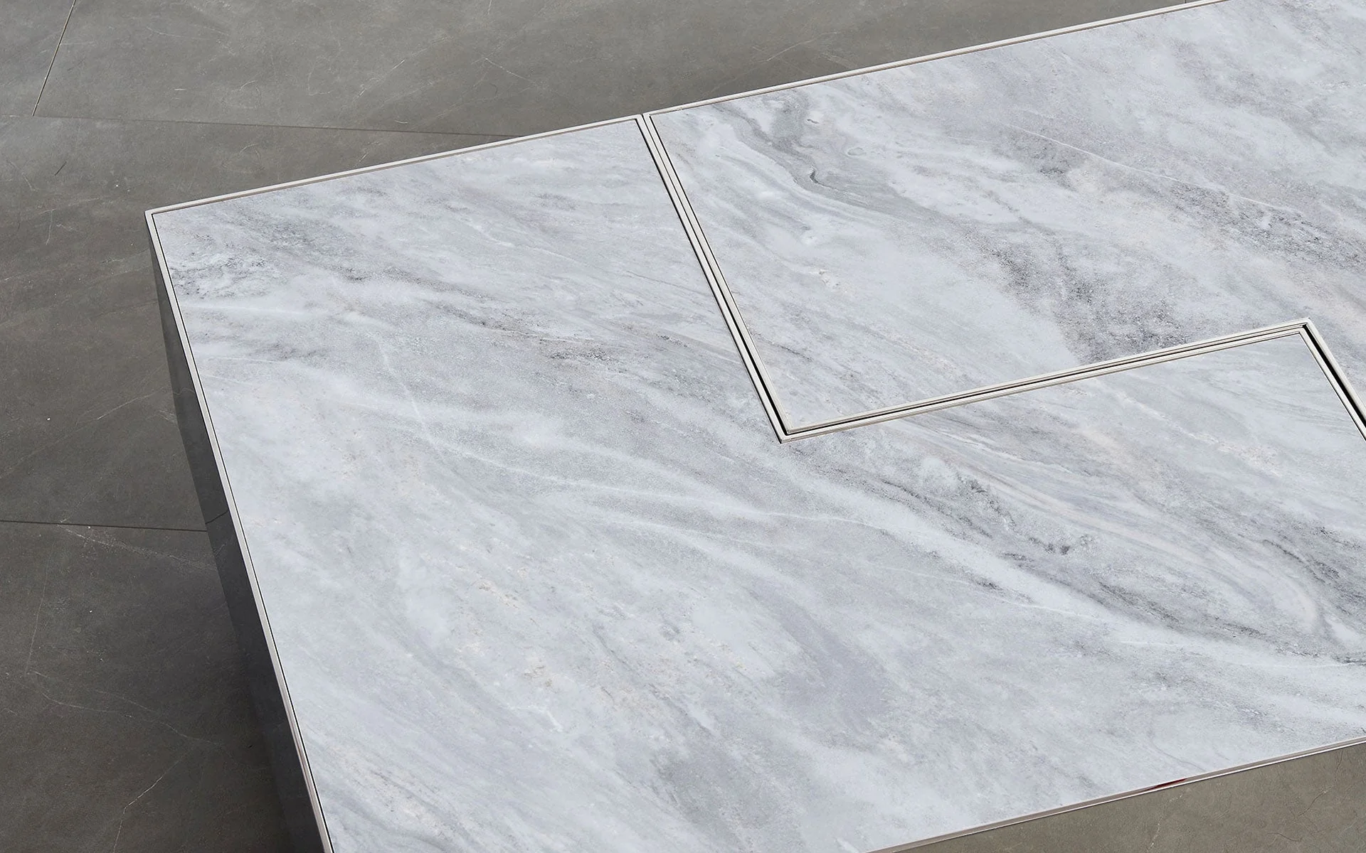 Aurelia Sintered Stone Rectangle Coffee Table - Image 14