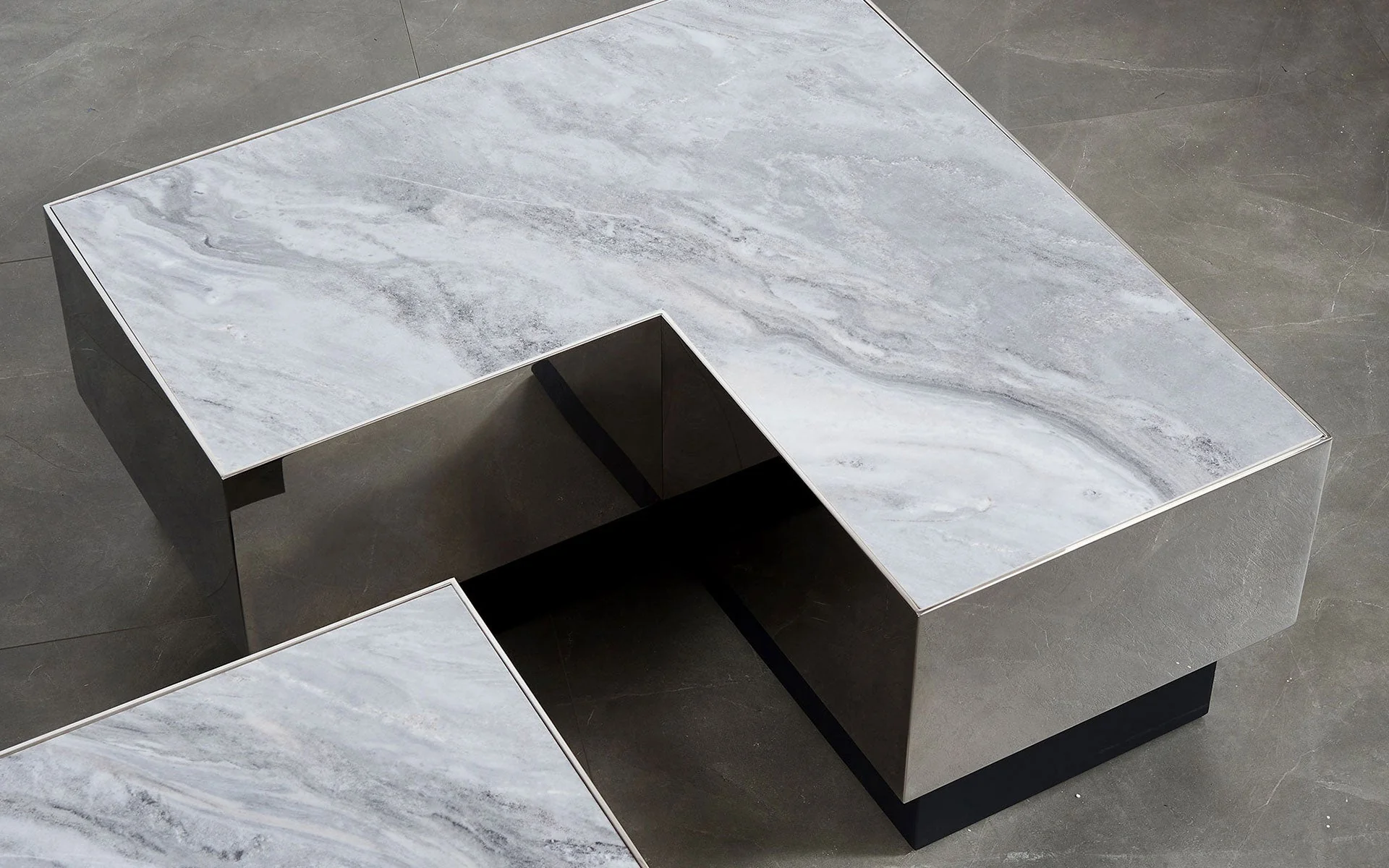 Aurelia Sintered Stone Rectangle Coffee Table - Image 19