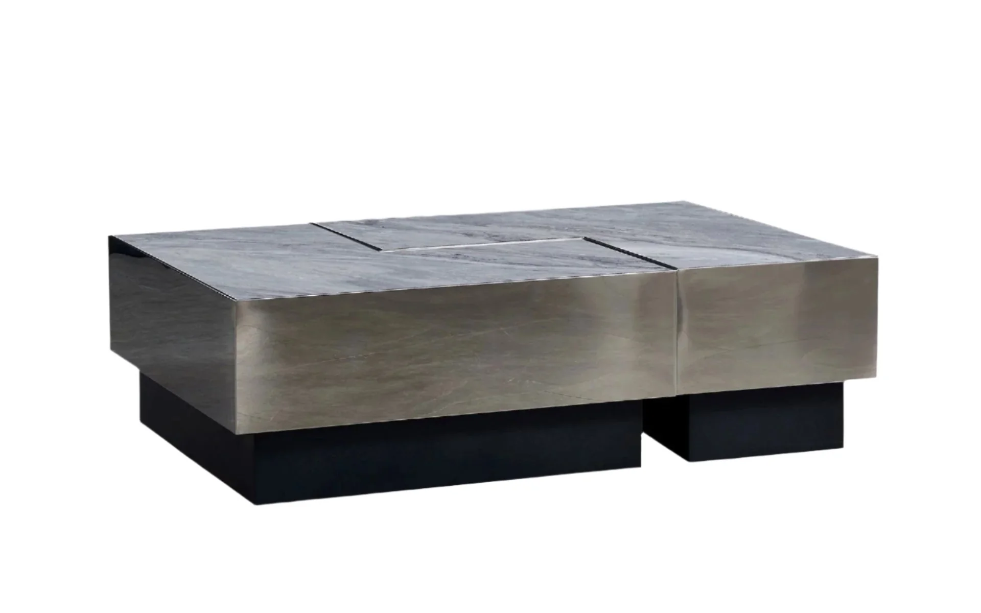 Aurelia Sintered Stone Rectangle Coffee Table - Image 23