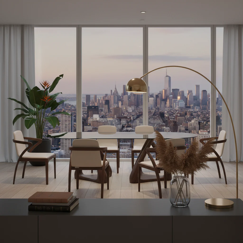 Aurora Edge Dining Table - Image 3