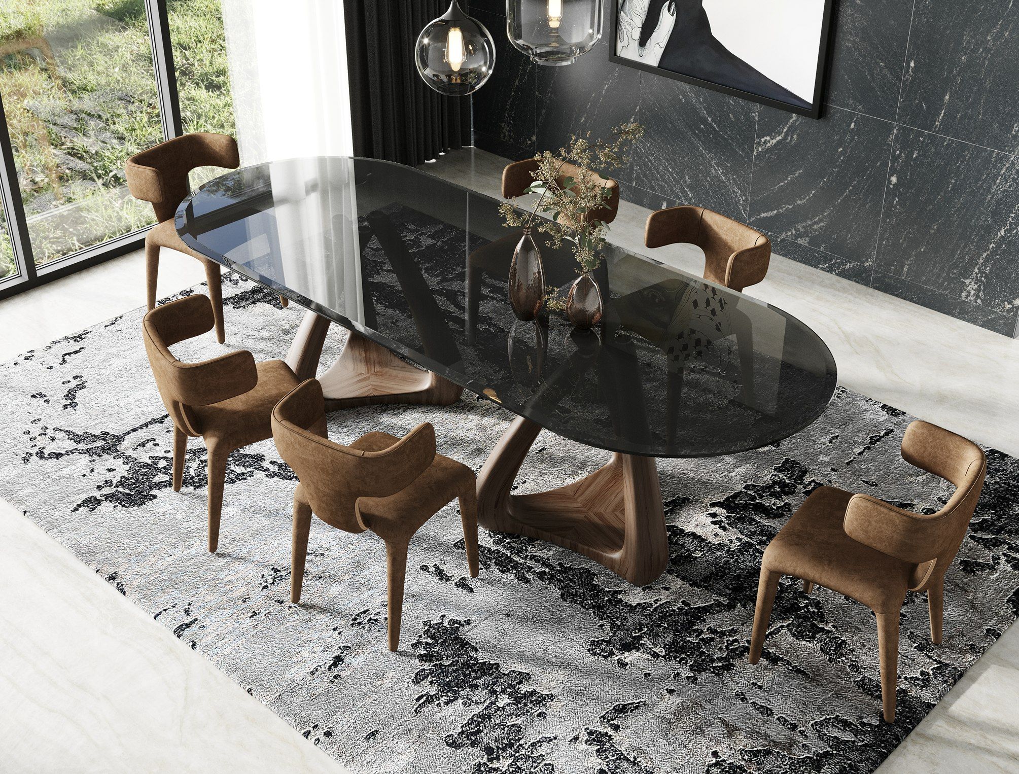 Aurora Edge Dining Table - Image 8