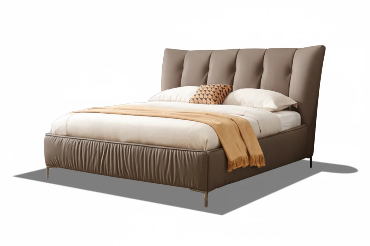 Aurora Luxe Upholstered Bed