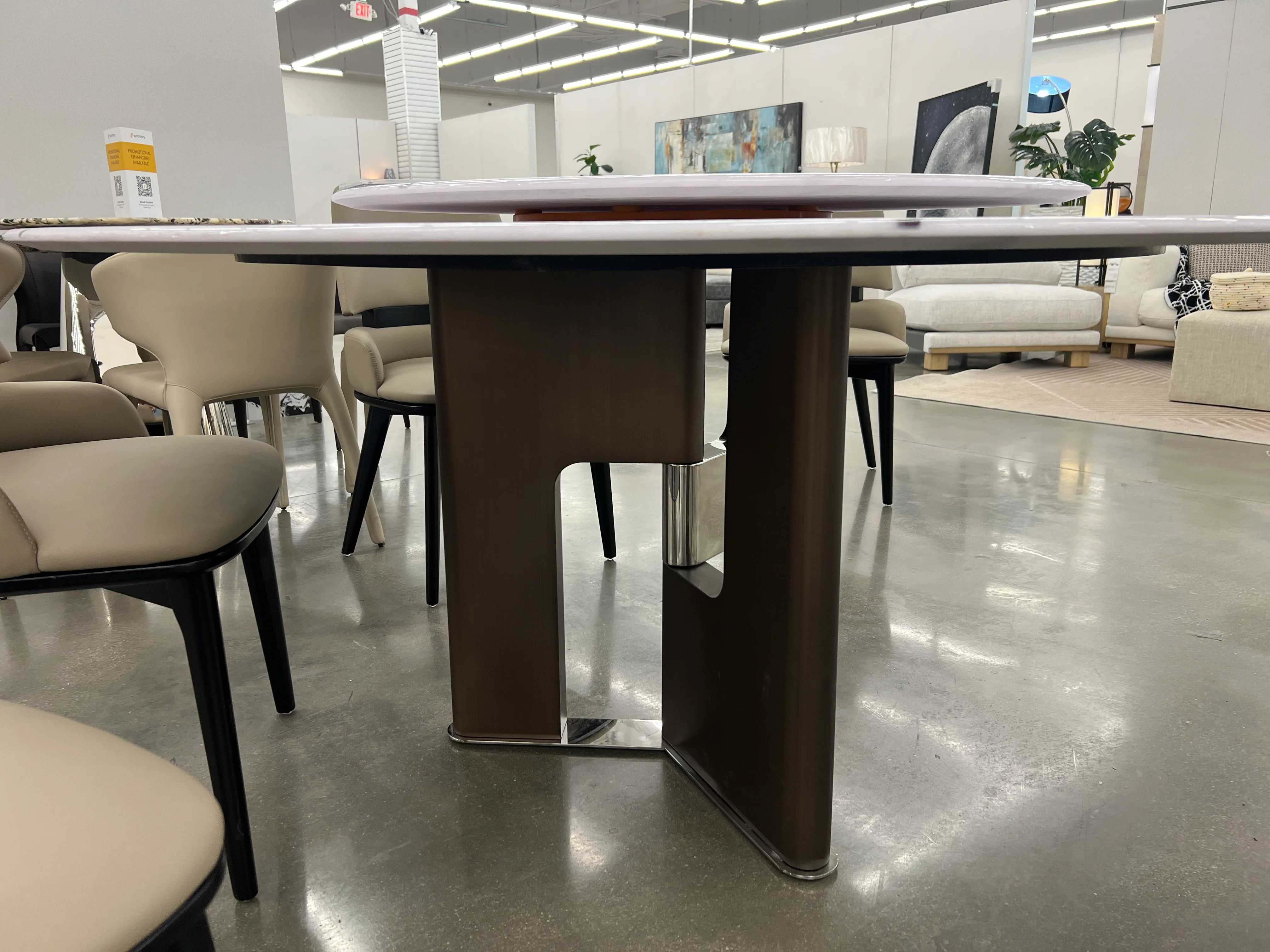 Aurora Round Dining Table - Image 6