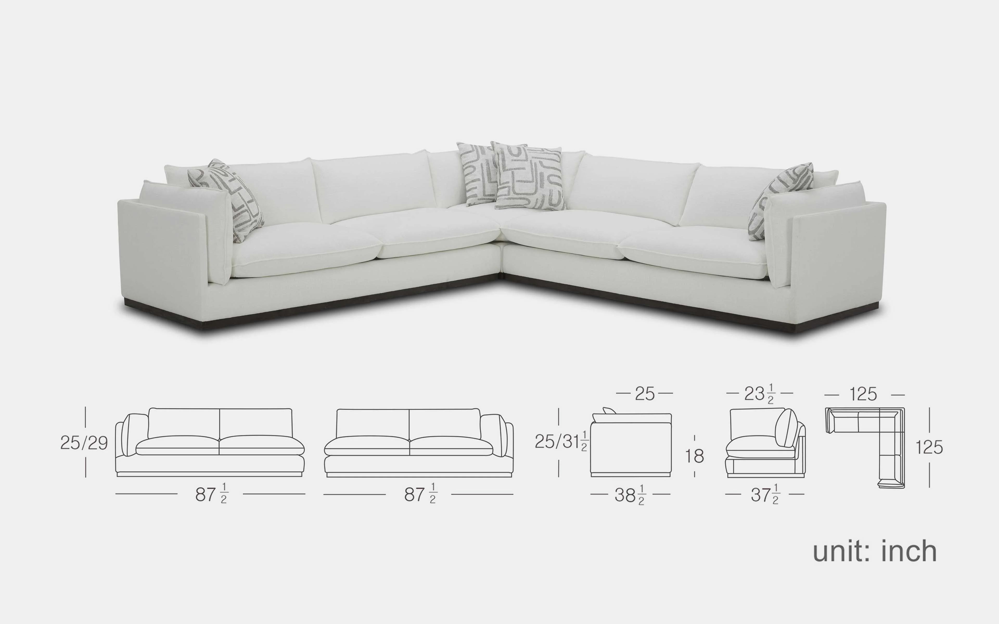 Auster Modern Sectional - Image 6