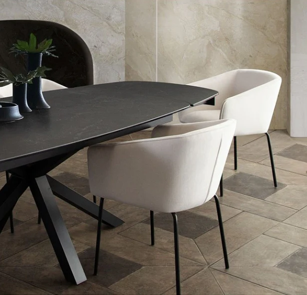 Avery Upholstered Dining Chair Set (2/Box) - Image 3