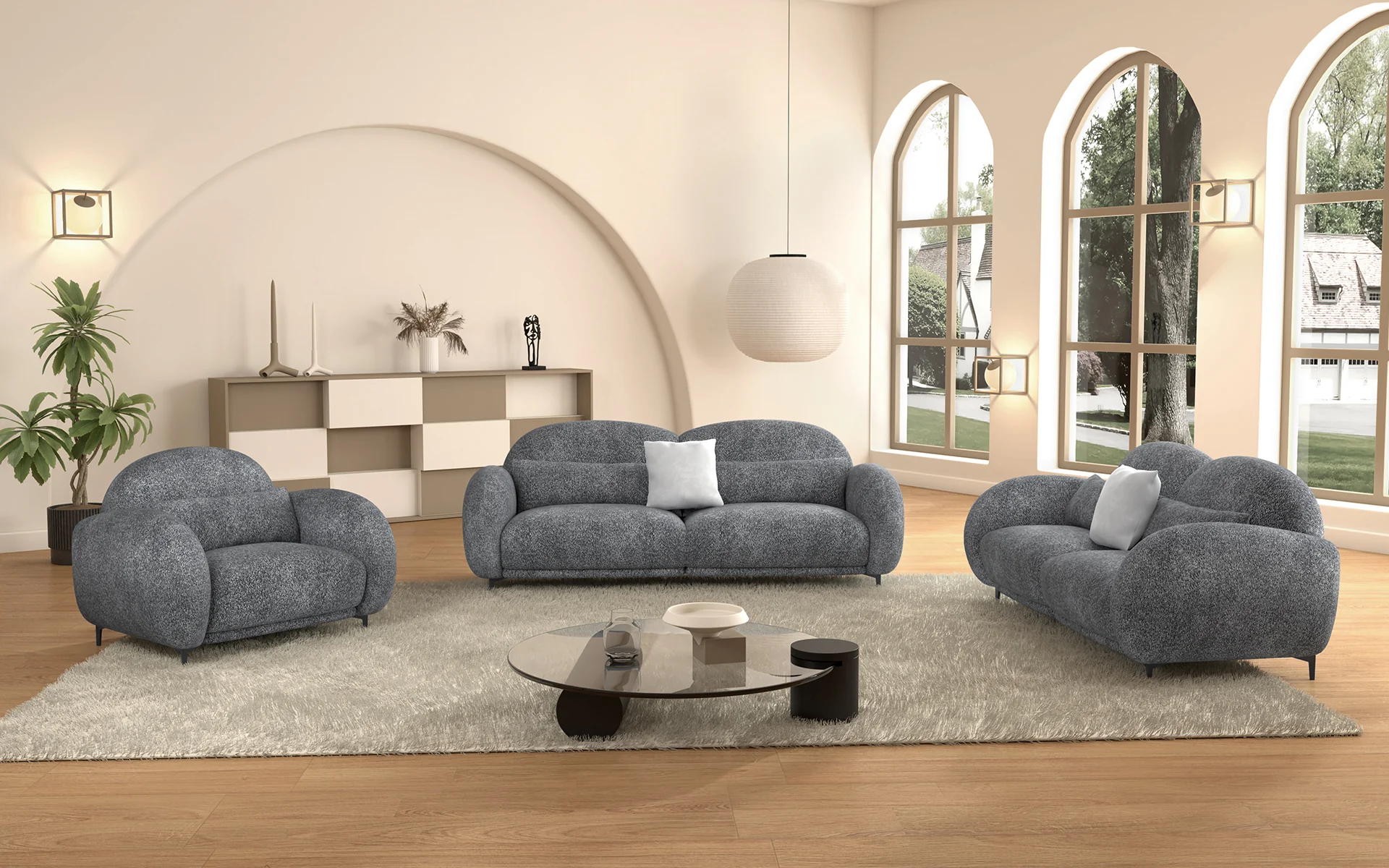 Avoria Embrace Sofa Set - Image 4