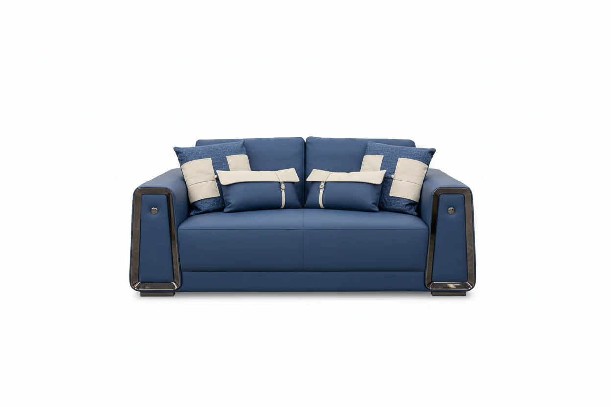 Azure Luxe Sofa Set - Image 4