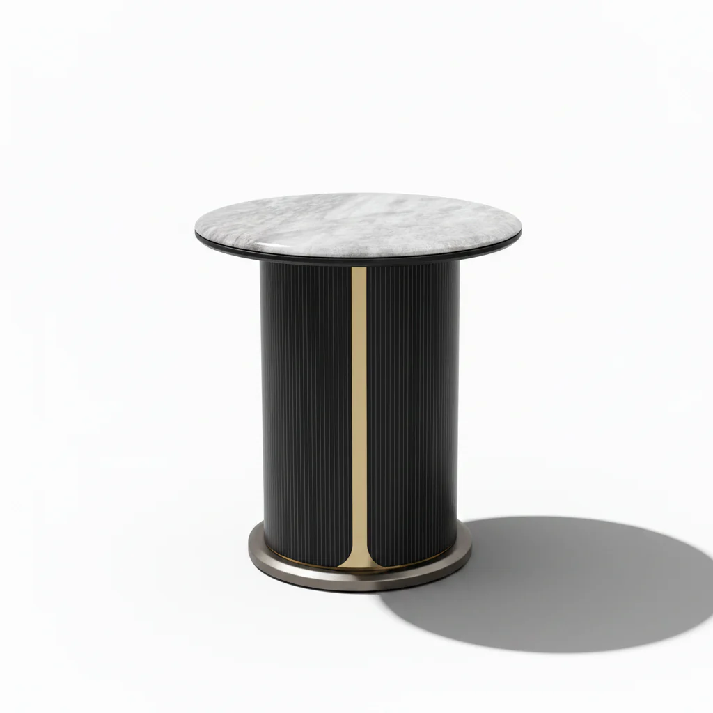 Azure Luxe Side Table