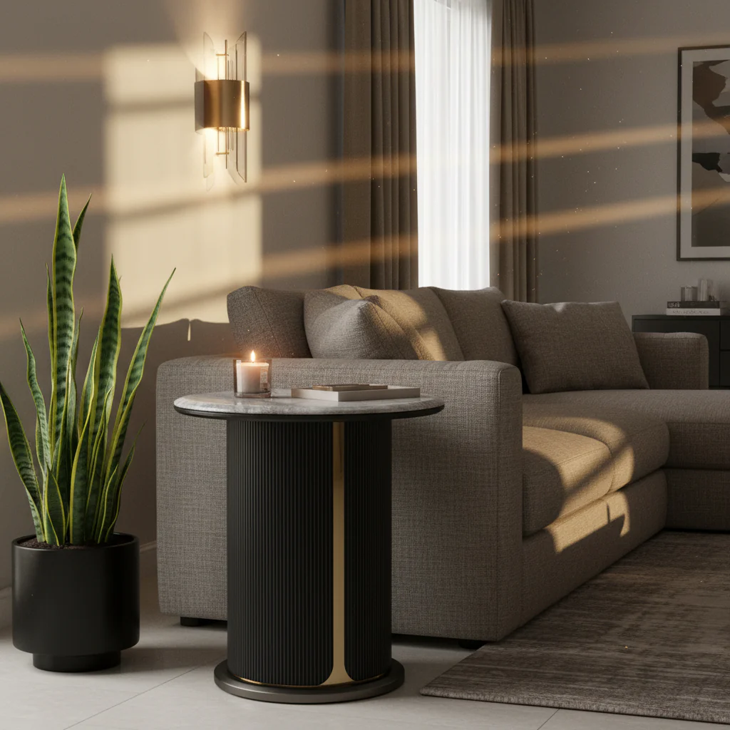 Azure Luxe Side Table - Image 4