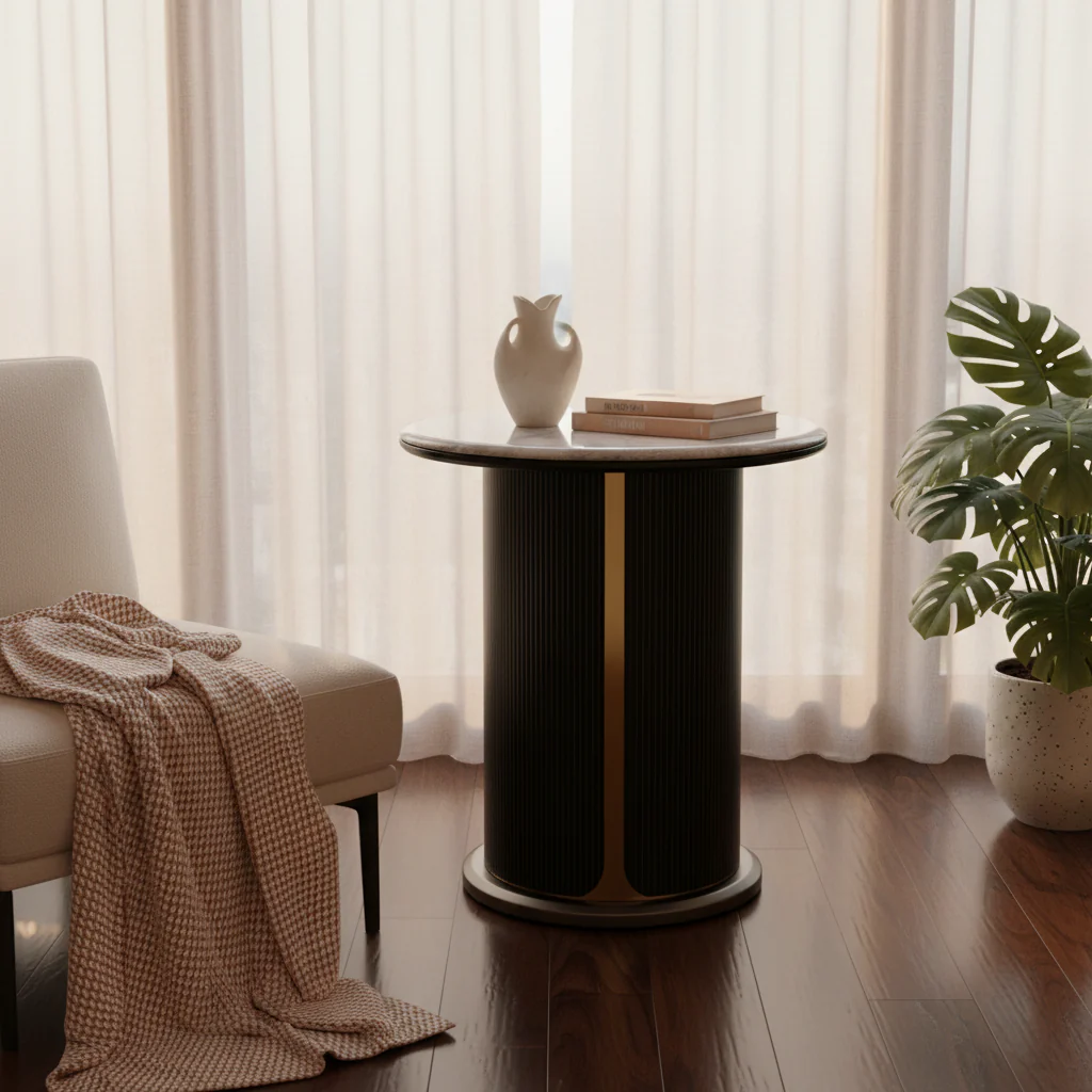 Azure Luxe Side Table - Image 5