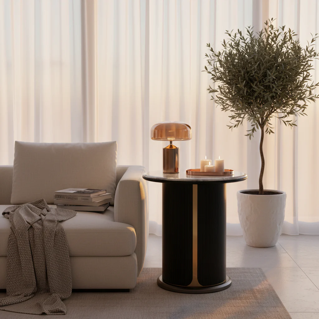 Azure Luxe Side Table - Image 7