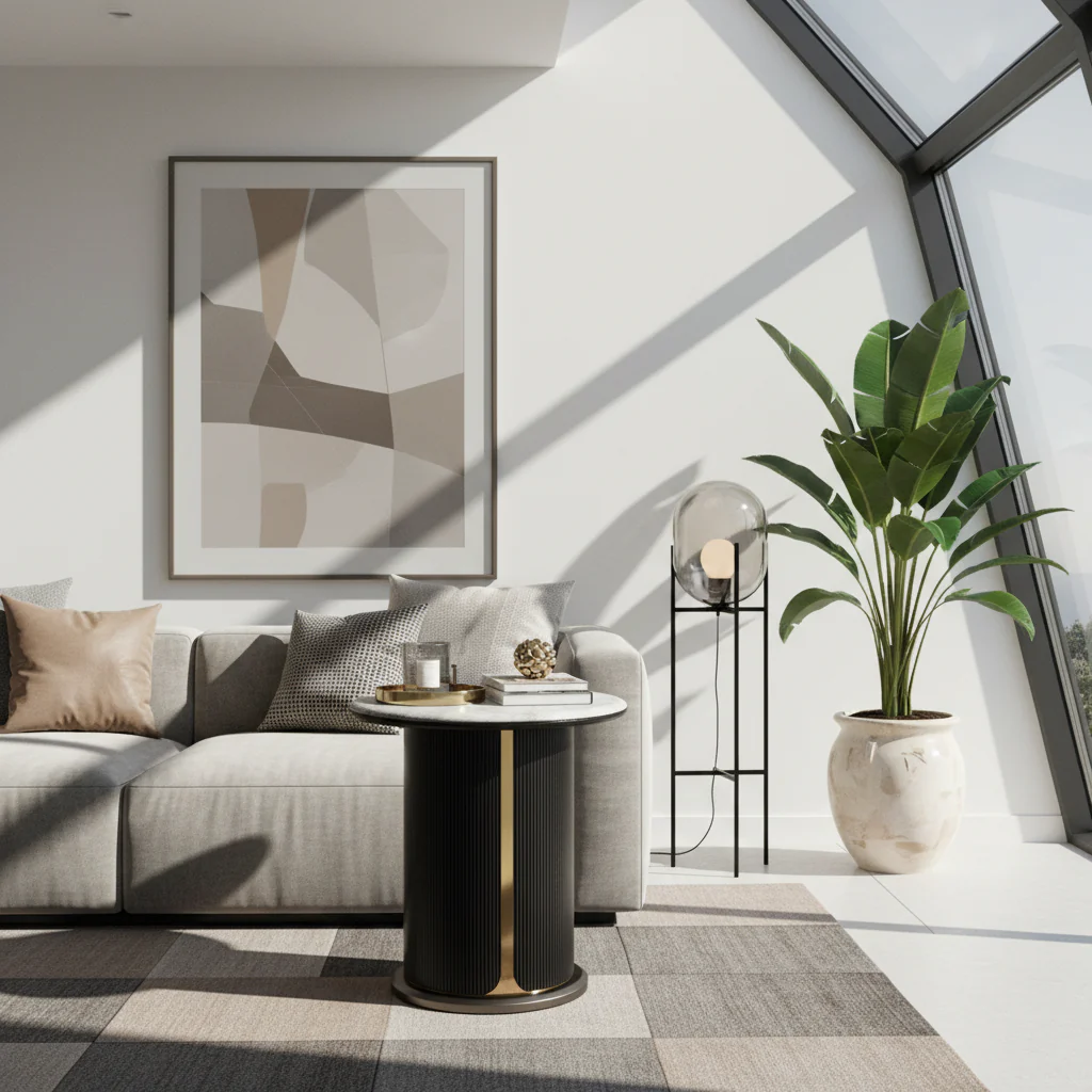 Azure Luxe Side Table - Image 8