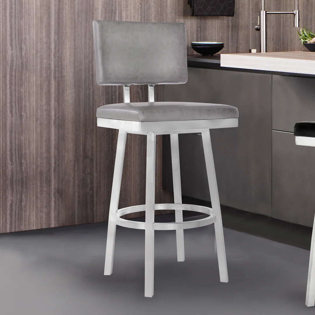 Balboa Industrial Swivel Bar Stool - Image 5