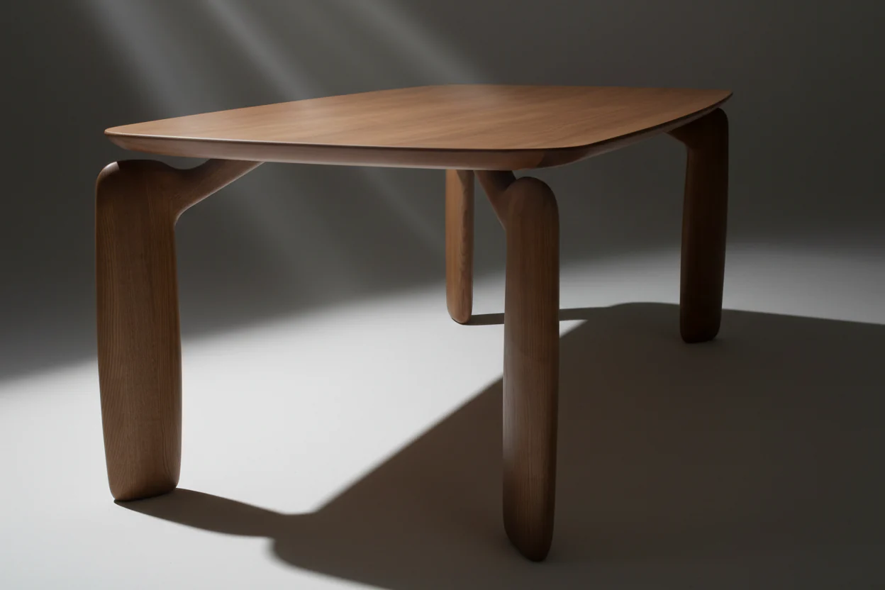 Bamboo Shade Table - Image 2