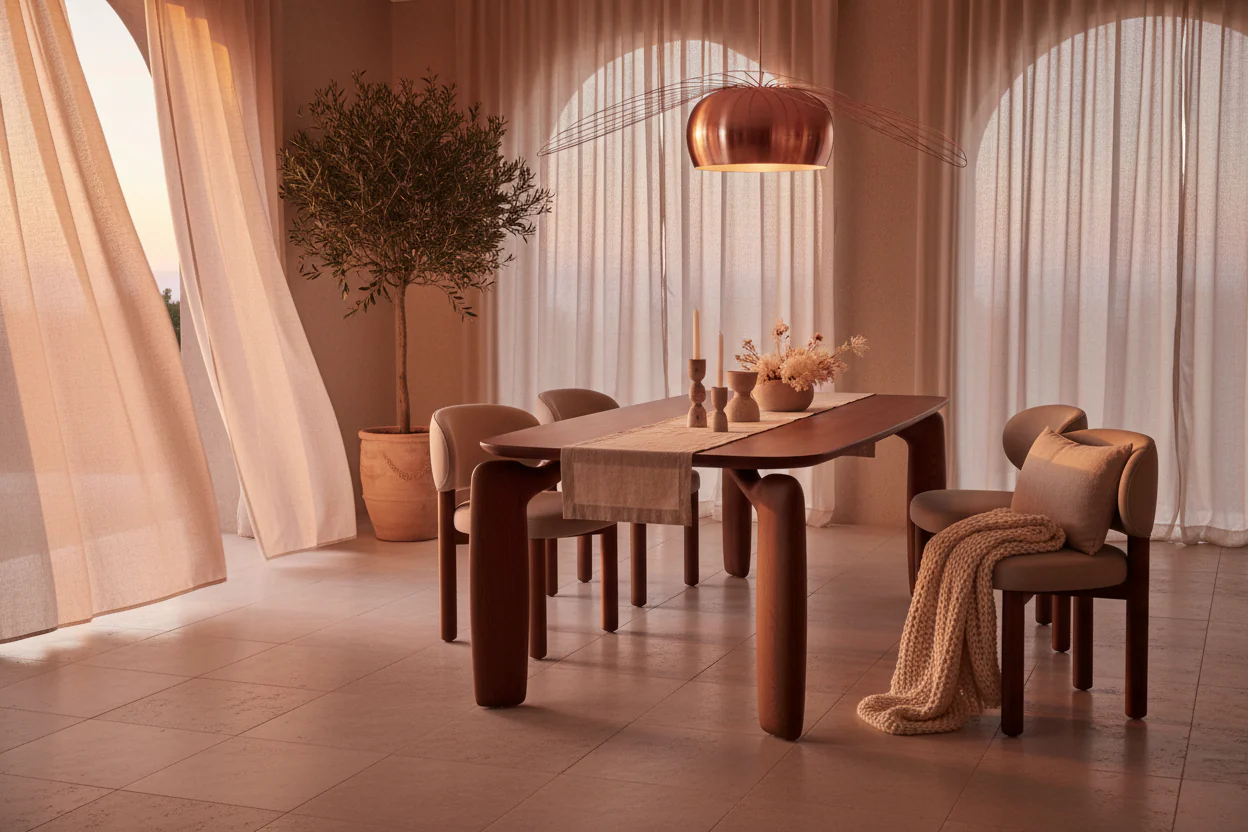 Bamboo Shade Table - Image 4