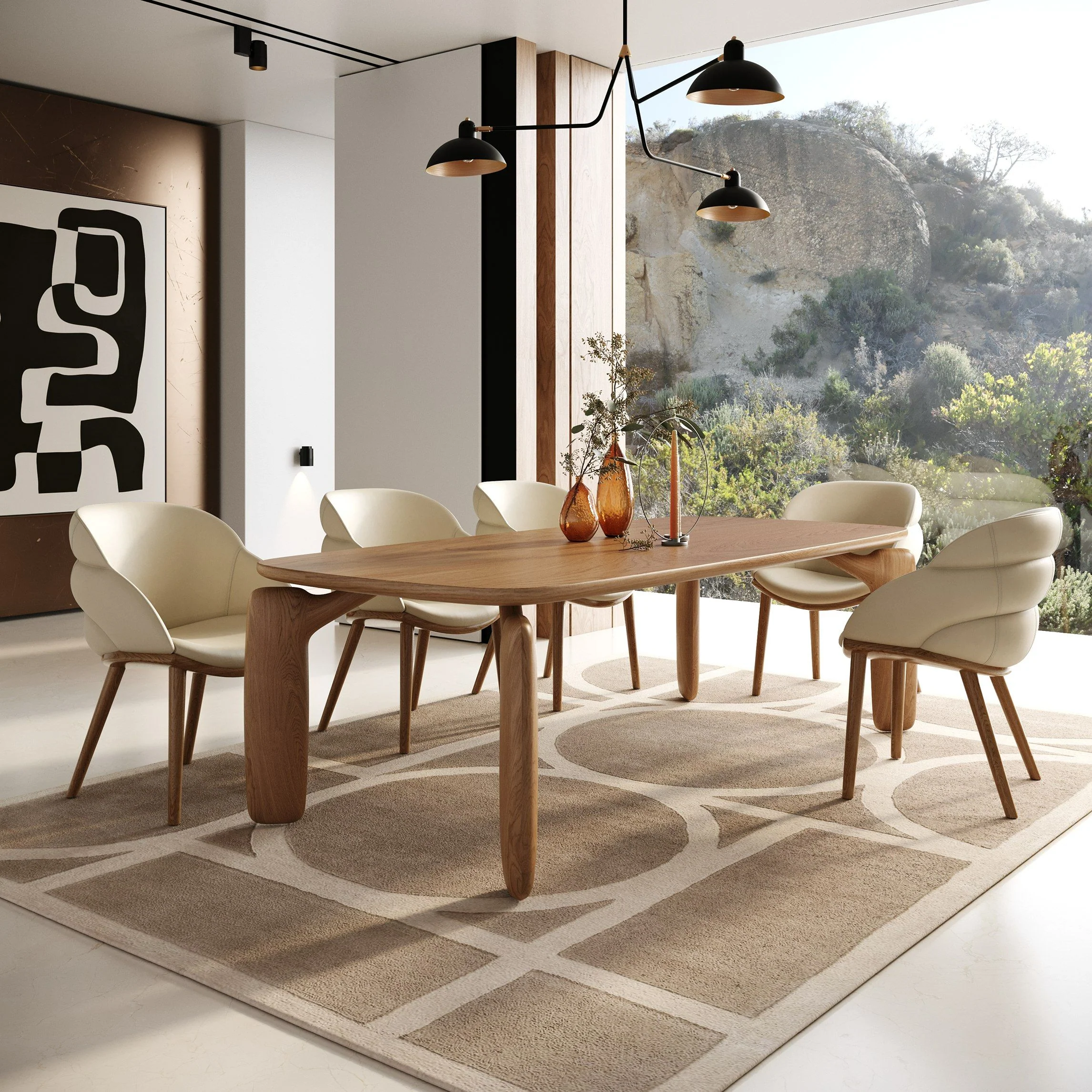 Bamboo Shade Table - Image 9
